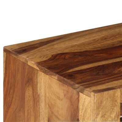 vidaXL TV Stand Solid Wood Sheesham 31.5"x11.8"x15.7"