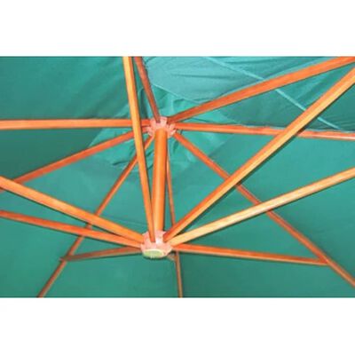 vidaXL Floating Garden Parasol Melia 118.1"x157.5" Green