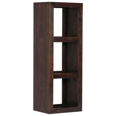 vidaXL Console Cabinet 15.7"x11.8"x43.3" Solid Acacia Wood