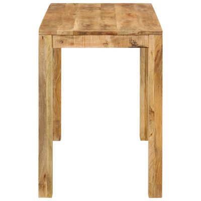 vidaXL Dining Table 43.3"x21.7"x29.9" Solid Wood Mango