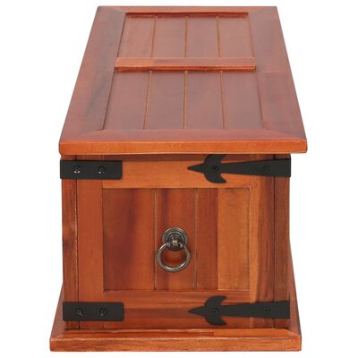 vidaXL Storage Chest 23.6"x9.8"x8.7" Solid Acacia Wood