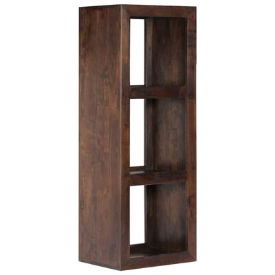 vidaXL Console Cabinet 15.7"x11.8"x43.3" Solid Acacia Wood