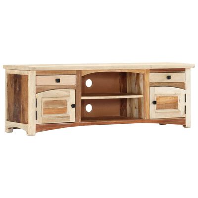 vidaXL TV Stand 47.2"x11.8"x15.7" Solid Wood Reclaimed