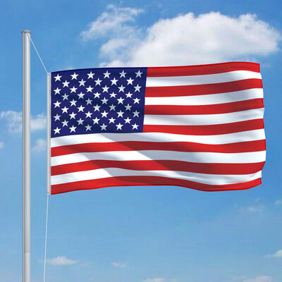 vidaXL US Flag 35.4"x59.1"