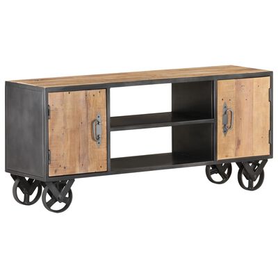 vidaXL TV Stand 43.3"x11.8"x19.3" Solid Wood Reclaimed