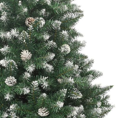 vidaXL Artificial Christmas Tree with Stand 82.7" PVC