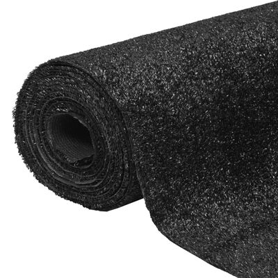 vidaXL Artificial Grass 3.3'x82'/0.3"-0.4" Black