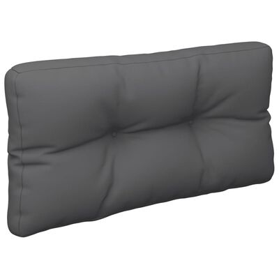 vidaXL Pallet Cushion Anthracite 27.6"x15.7"x4.7" Fabric