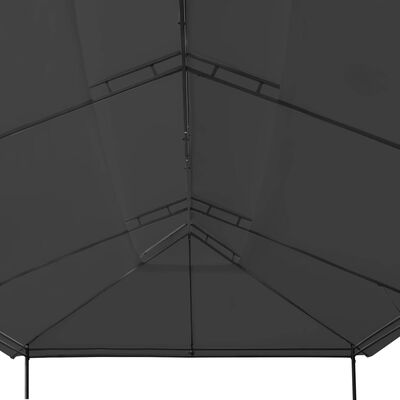 vidaXL Gazebo 236.2"x117.3"x106.3" Anthracite