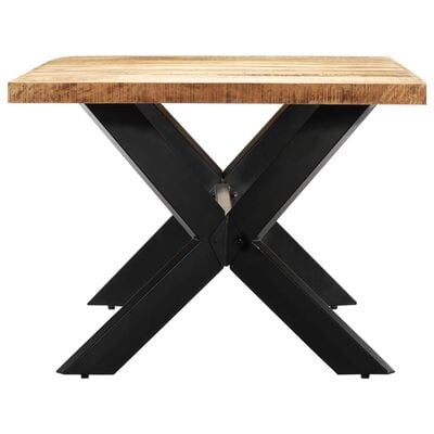 vidaXL Dining Table 78.7"x39.4"x29.5" Solid Mango Wood