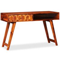 vidaXL Writing Table Solid Sheesham Wood 46.5"x19.7"x29.9"