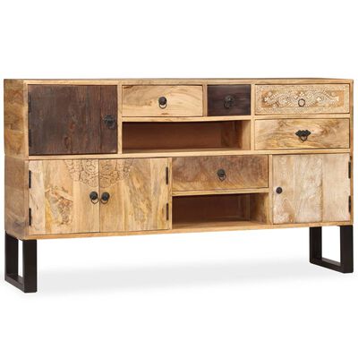 vidaXL Sideboard Solid Mango Wood 55.1"x11.8"x31.5"