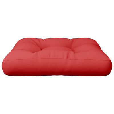 vidaXL Pallet Cushion Red 19.7"x19.7"x4.7" Fabric