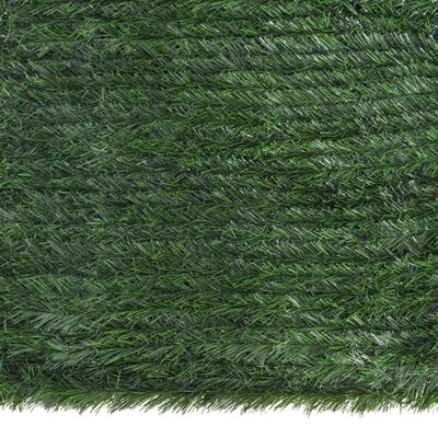 vidaXL Artificial Grass Fence Green 3.3'x32.8'