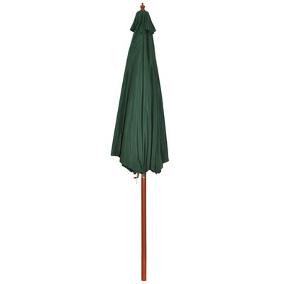 vidaXL Garden Parasol Green 101.6"