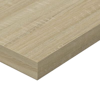 vidaXL Bookshelf Boards 8 pcs Sonoma Oak 23.6"x3.9"x0.6" Engineered Wood