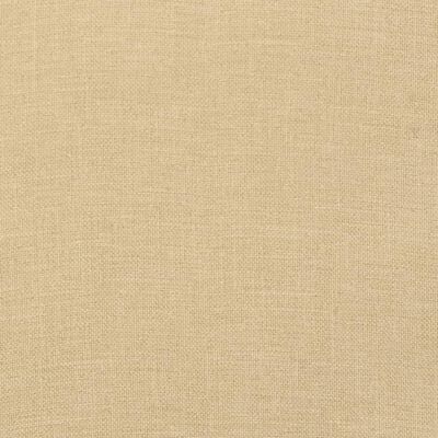 vidaXL Lowback Chair Cushions 6 pcs Melange Beige 39.4"x19.7"x1.6" Fabric