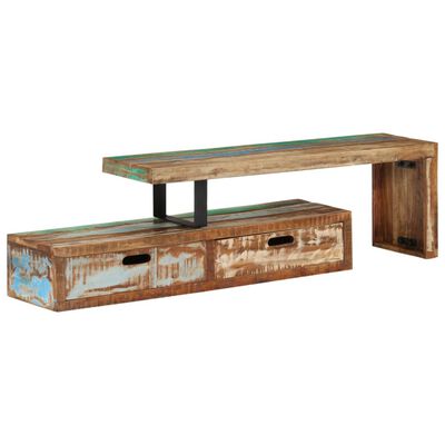 vidaXL TV Stand Solid Wood Reclaimed