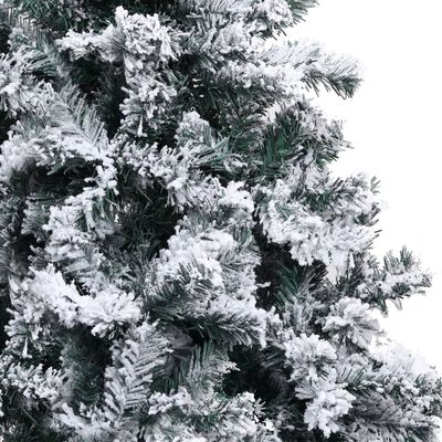 vidaXL Artificial Pre-lit Christmas Tree with Ball Set Green 47.2"