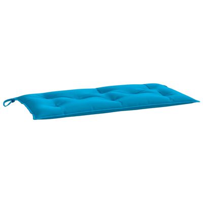 vidaXL Garden Bench Cushion Light Blue 39.4"x(19.7"+19.7")x2.8" Oxford Fabric