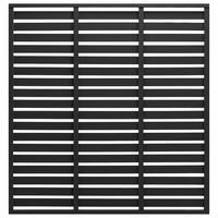 vidaXL Fence Panel WPC 70.9"x70.9" Black