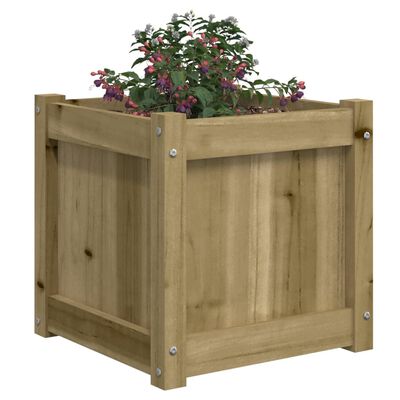 vidaXL Garden Planters 2 pcs Impregnated Wood Pine