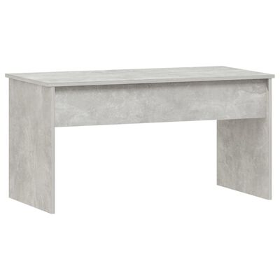 vidaXL Coffee Table Concrete Gray 40.2"x19.9"x20.7" Engineered Wood