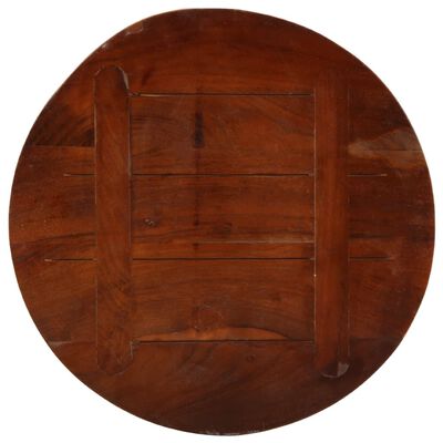 vidaXL Table Top Ø 23.6"x1" Round Solid Wood Reclaimed