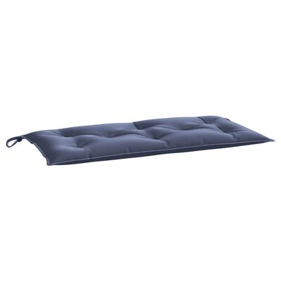 vidaXL Garden Bench Cushion Navy Blue 39.4"x19.7"x2.8" Oxford Fabric