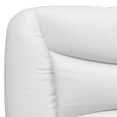 vidaXL Headboard Cushion White 72" Faux Leather