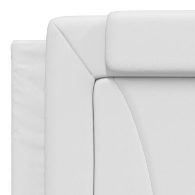 vidaXL Headboard Cushion White 72" Faux Leather