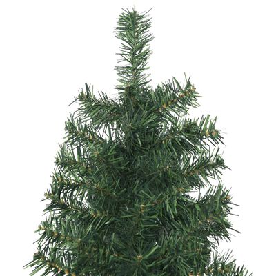 vidaXL Slim Christmas Tree with Stand 106.3" PVC