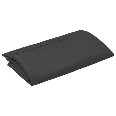 vidaXL Replacement Fabric for Cantilever Umbrella Anthracite 118.1"