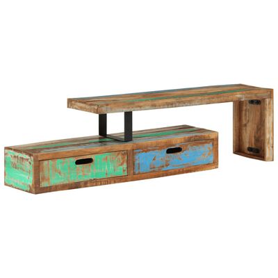 vidaXL TV Stand Solid Wood Reclaimed