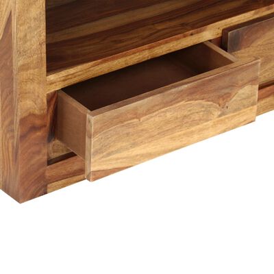 vidaXL TV Stand Solid Wood Sheesham 31.5"x11.8"x15.7"