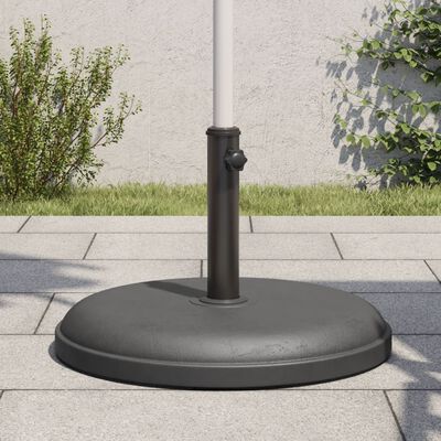 vidaXL Parasol Base for Ø1.3"/1.4"/1.5" Poles 55.1 lb Round