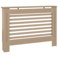 vidaXL Radiator Cover 44.1"x7.5"x32.1" MDF