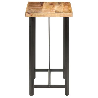 vidaXL Bar Table 47.2"x22.8"x42.1" Rough Mango Wood