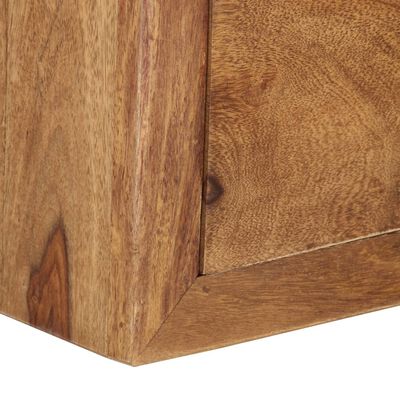 vidaXL Bedside Table Solid Sheesham Wood 15.7"x11.8"x13.8"