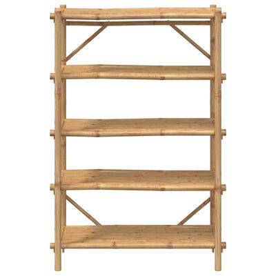 vidaXL 5-Layer Shelf 39.4"x15.7"x59.1" Bamboo