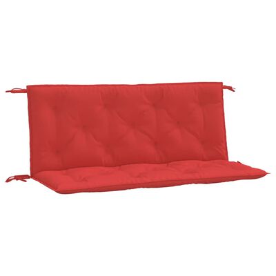 vidaXL Garden Bench Cushions 2 pcs Red 47.2"x19.7"x2.8" Oxford Fabric