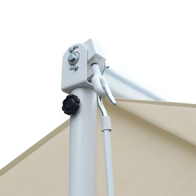 vidaXL Free Standing Awning 118.1"x118.1" Cream