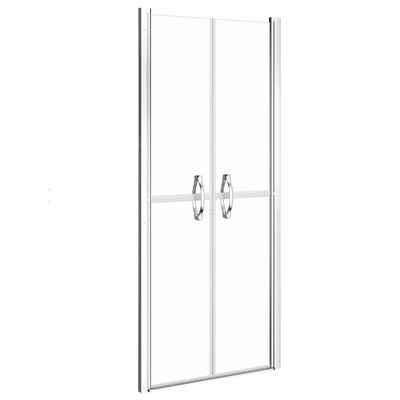 vidaXL Shower Door Clear ESG 35.8"x74.8"