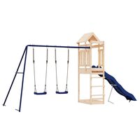 vidaXL Outdoor Playset Solid Wood Pine