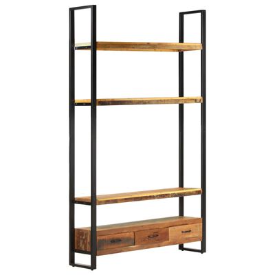 vidaXL Bookshelf 46.5"x11.8"x78.7" Solid Reclaimed Wood