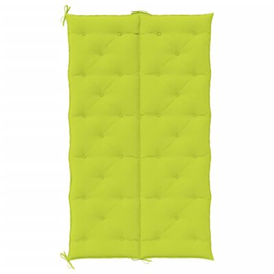 vidaXL Garden Bench Cushion Bright Green 70.9"x(19.7"+19.7")x2.8" Oxford Fabric