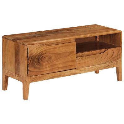 vidaXL TV Stand Solid Wood Acacia 34.6"x11.8"x15.7"