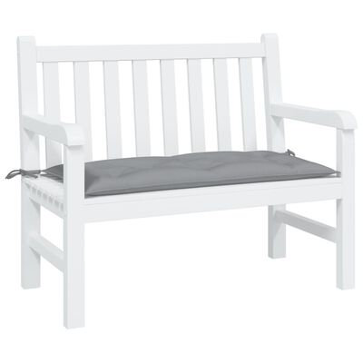 vidaXL Garden Bench Cushion Gray 43.3"x19.7"x2.8" Oxford Fabric