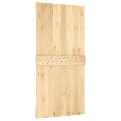 vidaXL Door NARVIK 39.4"x82.7" Solid Wood Pine