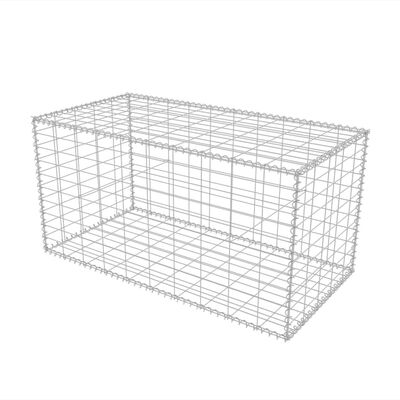 vidaXL Gabion Basket Galvanized Steel 39.4"x19.7"x19.7"